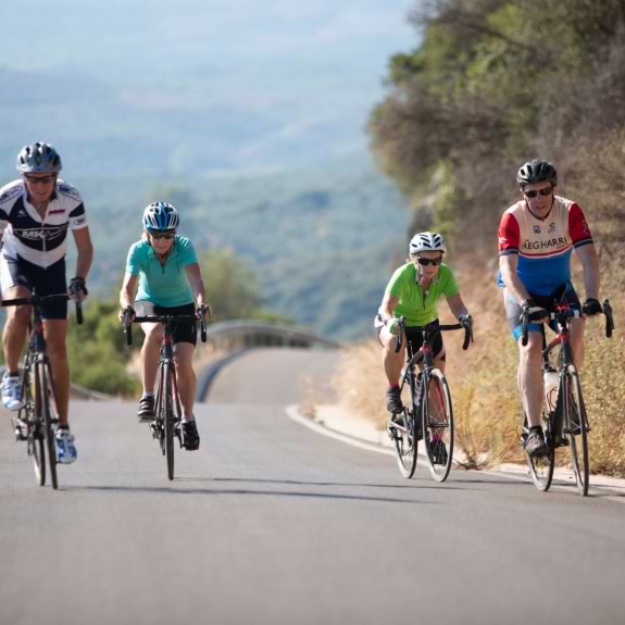 Road cycling at Buca Beach Club