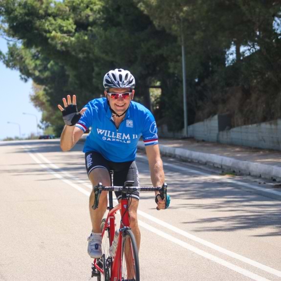 Road cycling at Vounaki Beach Club