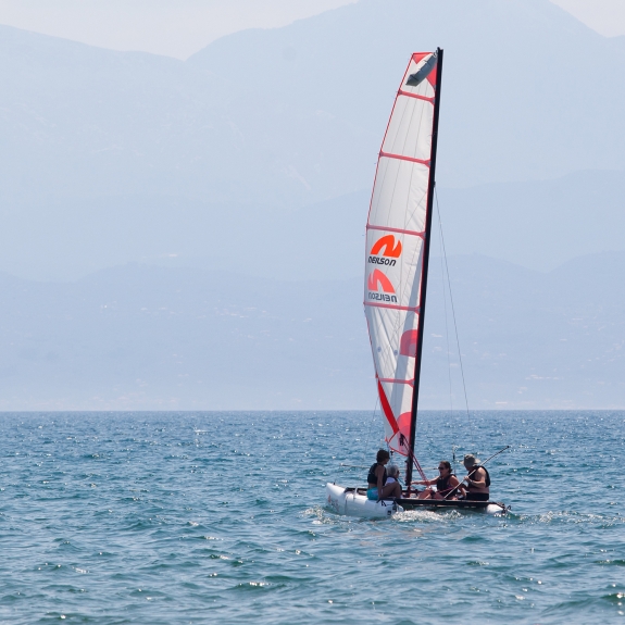 Catamaran sailing at Neilson | Cook's Club Adakoy
