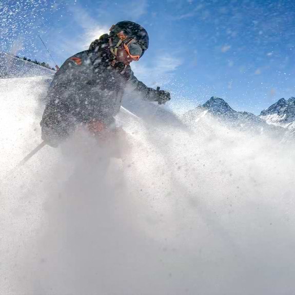 Skiing in France