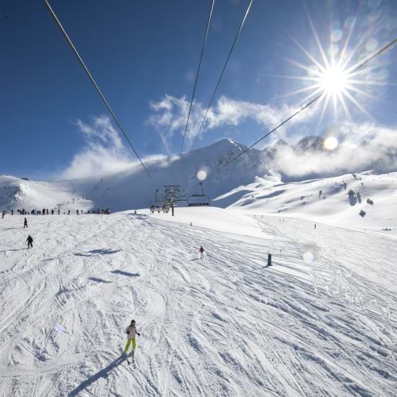 Wide-open pistes
