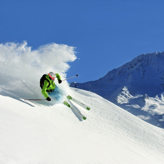 Skiing in Val d'Isère