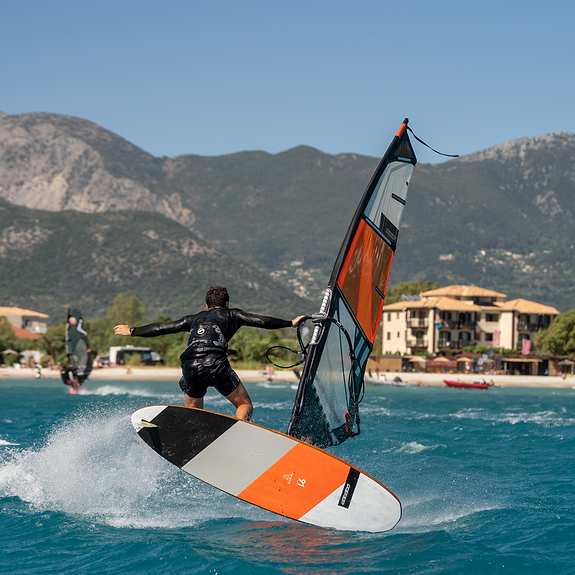 Windsurfing in Cosmos