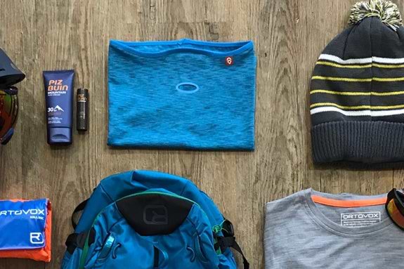 Items to pack for a ski or snowboard holiday