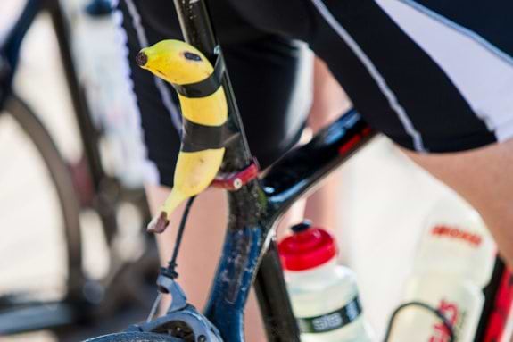 Banana on a bicyle