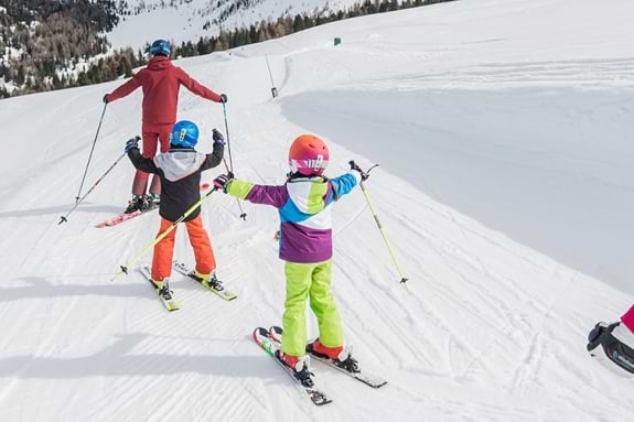 family ski holiday