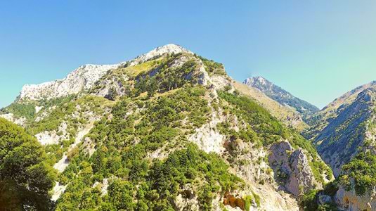 Rock climbing in Greece at Kardamili