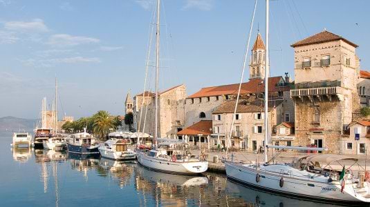 The town of Trogir in Croatia