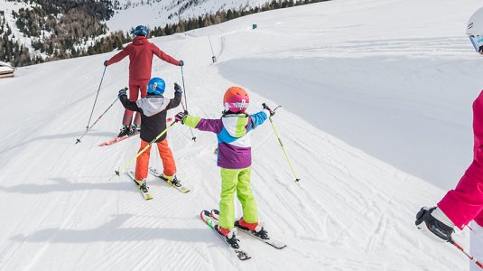 family ski holiday