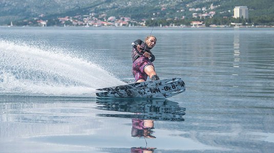 Man wakeboarding in Croatia