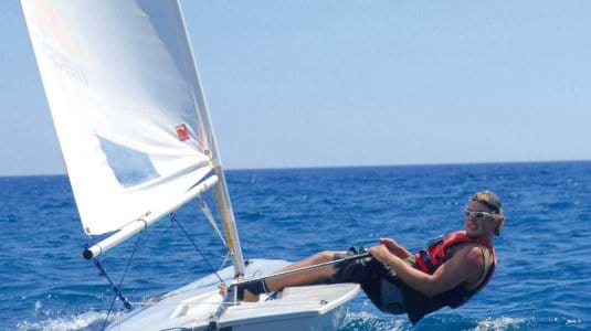 What is dinghy sailing?