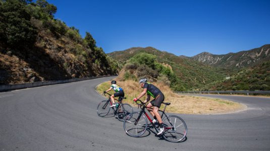 Mountain biking and road cycling