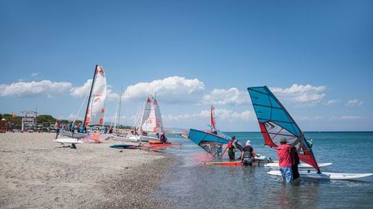 Italy's range of watersports