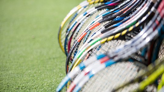 Make a racket: tennis rackets