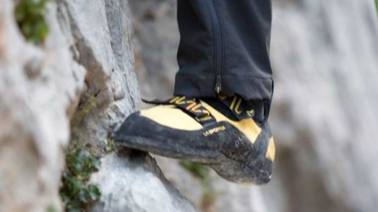 Climbing shoes