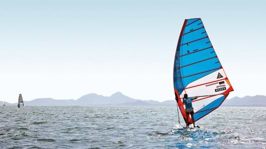 windsurfing on Mar Menor