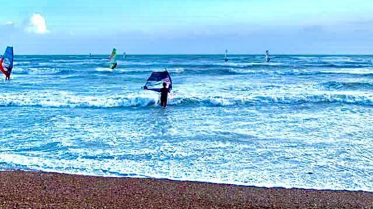 windsurfing in the UK