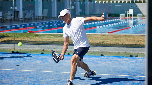 people playing padel