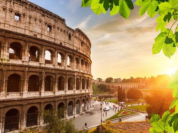 Italian Culture. The Colosseum, Rome