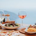 Mediterranean food and wine