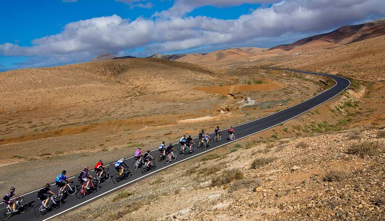 road cycling in Fuerteventura