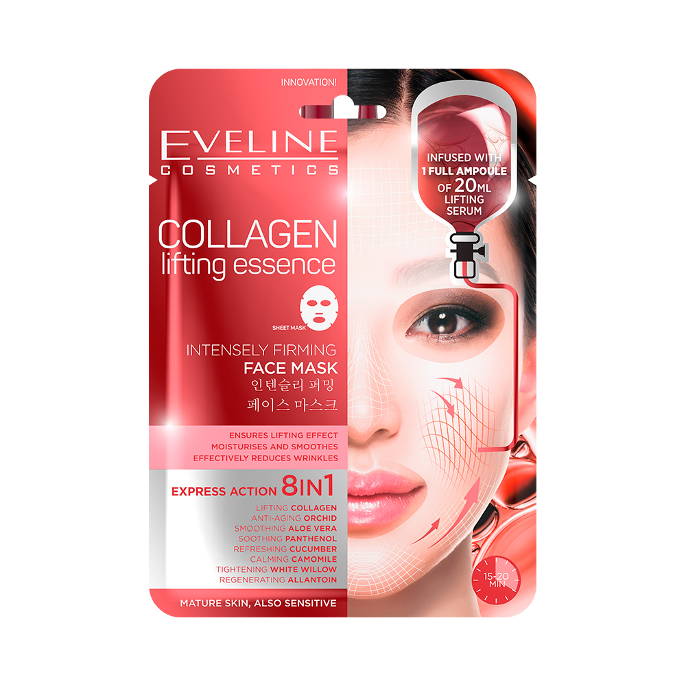 Eveline - Collagen Intensely firming face sheet mask
