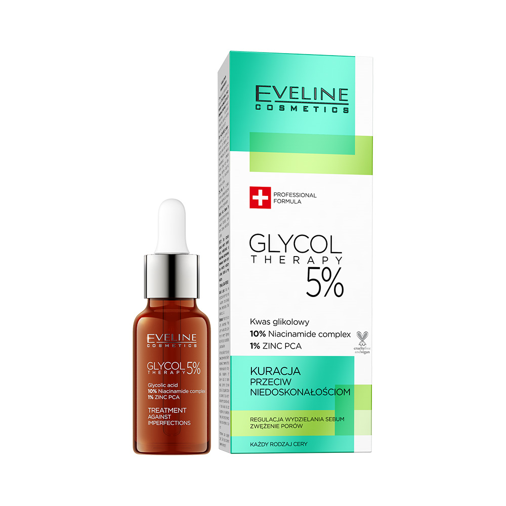 Eveline - GLYCOL THERAPY 5% treatment against imperfections