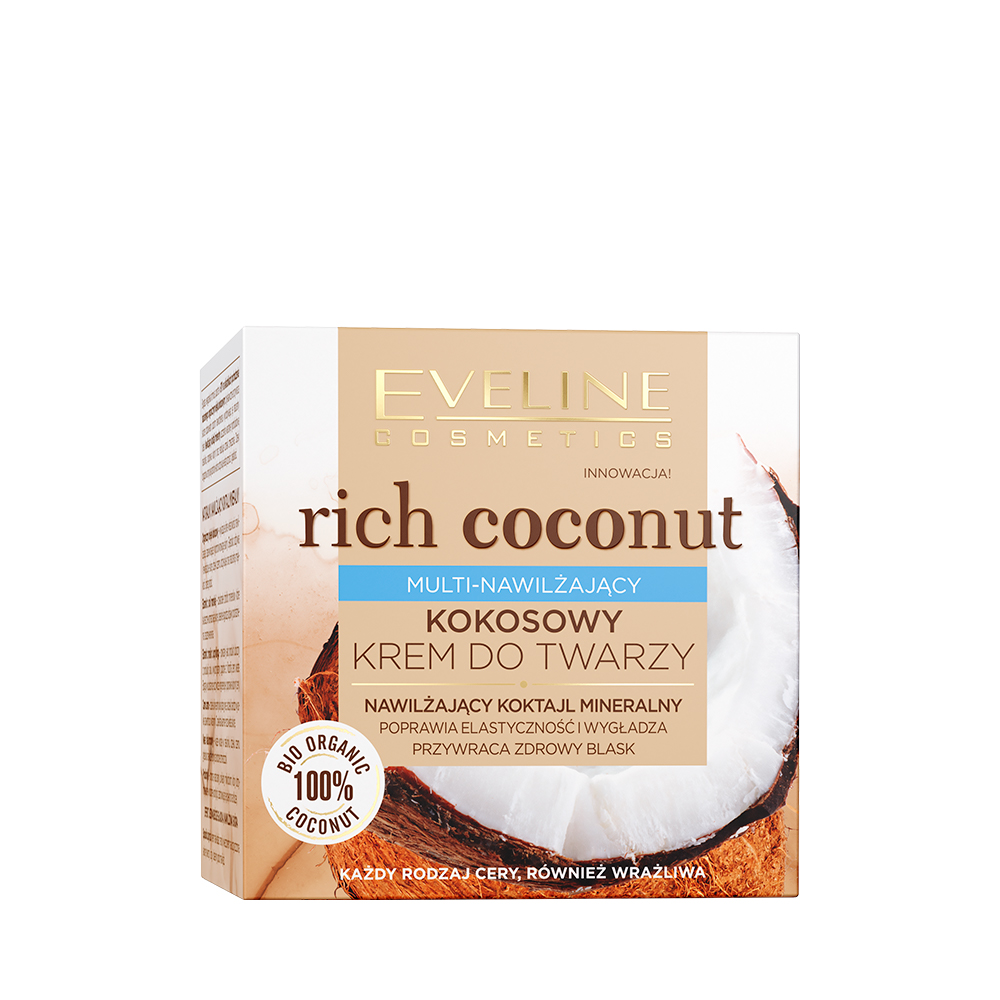 Eveline - Rich Coconut Multi-moisturizing coconut face cream