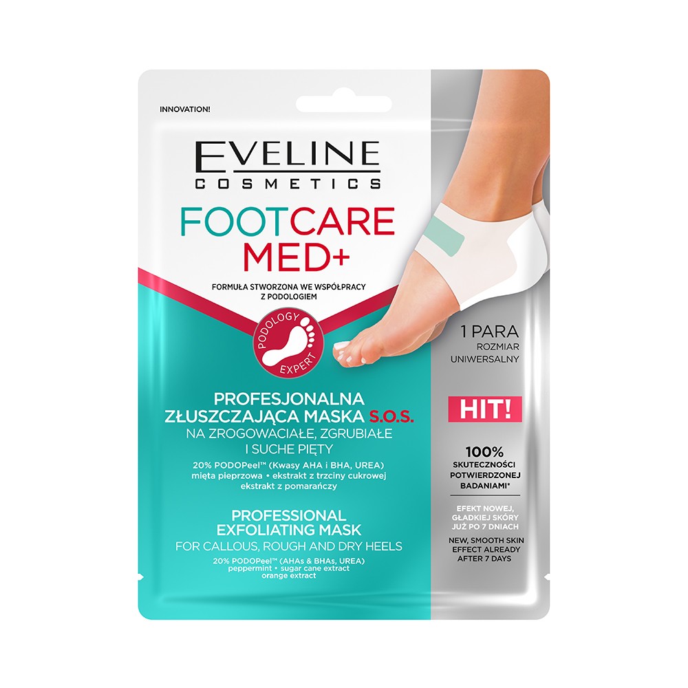 Eveline - Foot Care Med+ Professional exfoliating mask