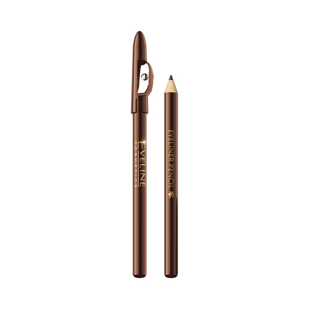 Eveline - Eyeliner Pencil Eyeliner pencil long-wear brown