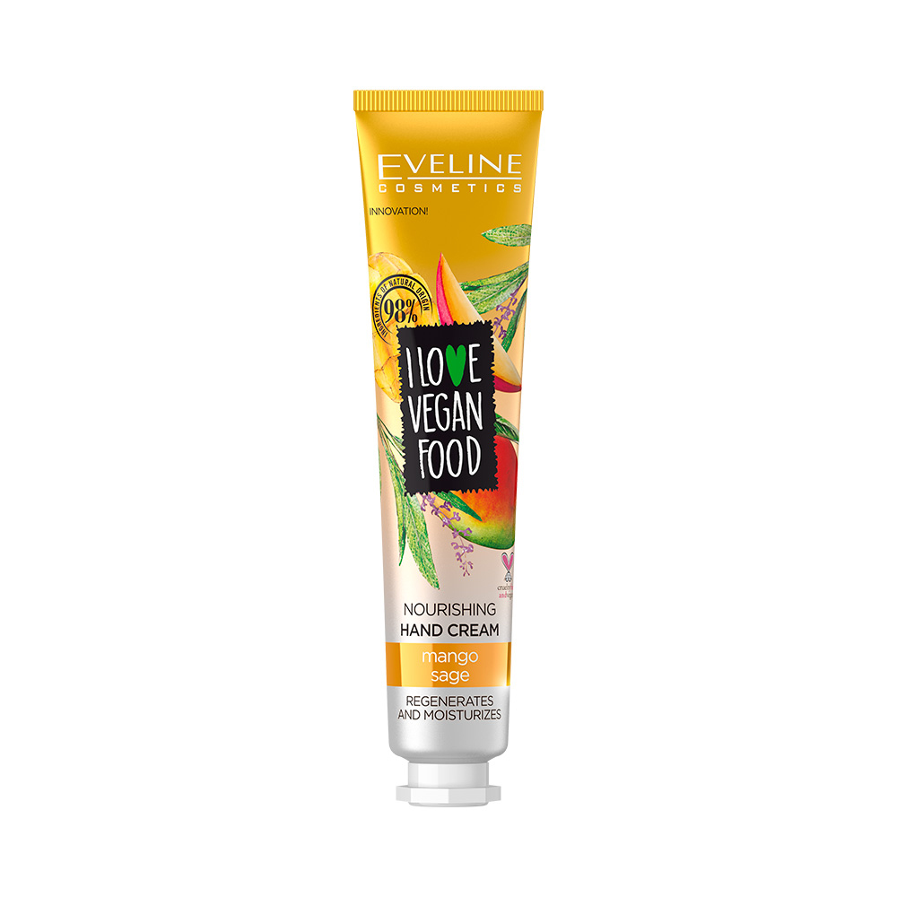 Eveline - I Love Vegan Food Nourishing hand cream mango&sage