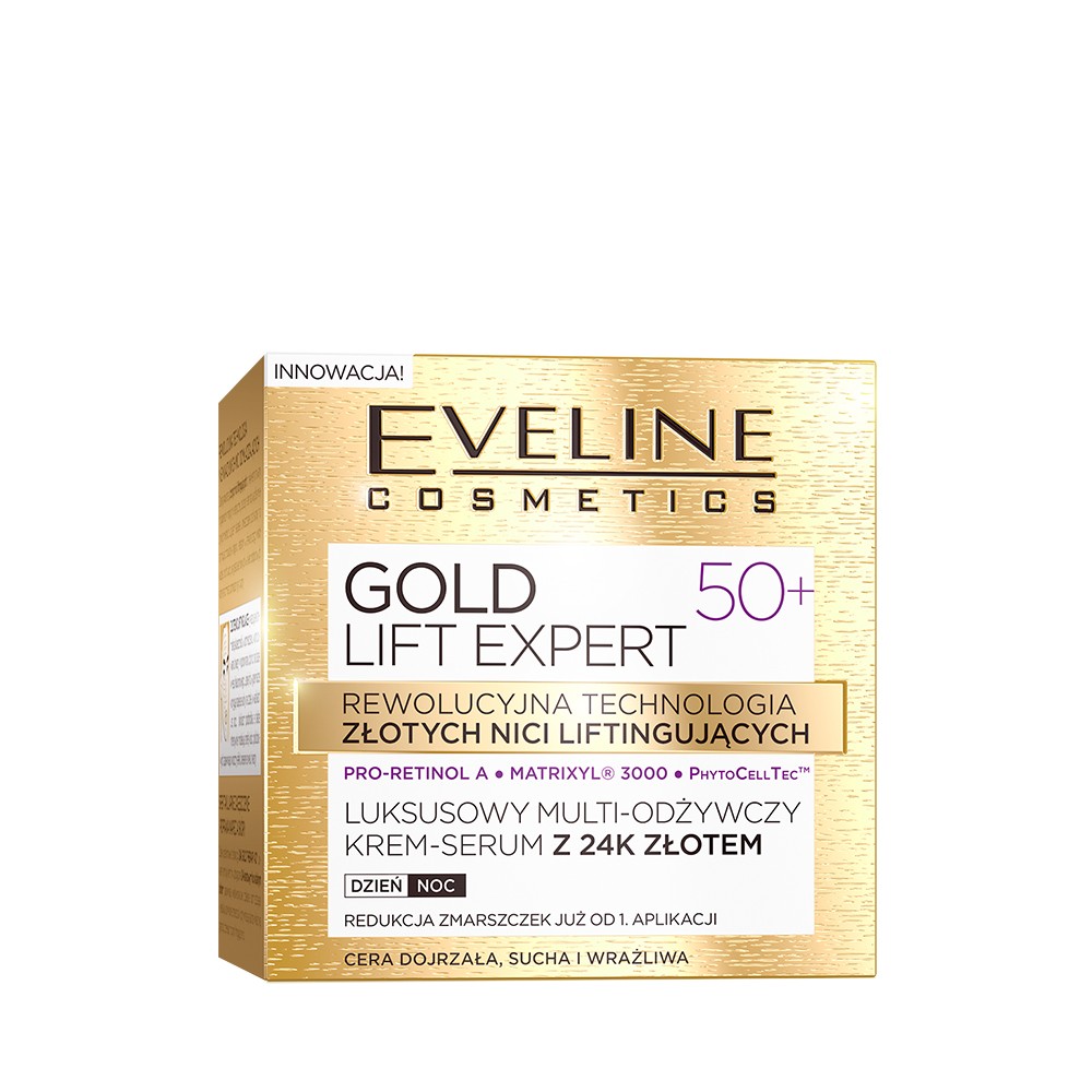 Eveline - Gold Lift Expert Gold lift expert day and night cream 50+