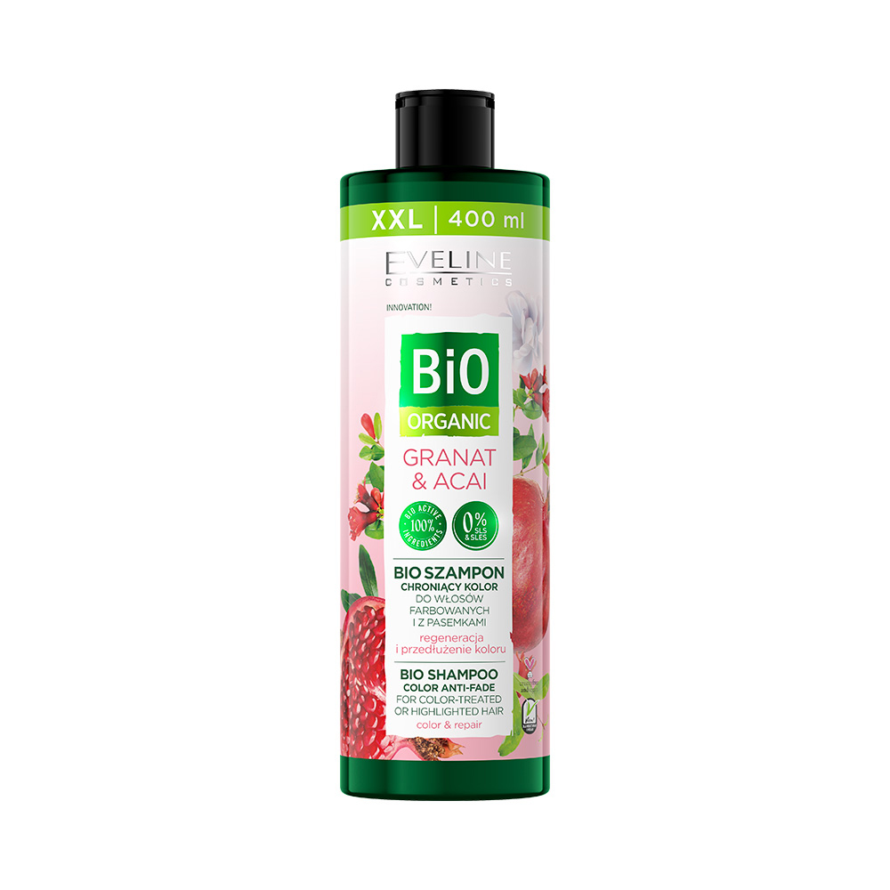 Eveline - Bio Organic Bio shampoo color anti-fade granat & acai
