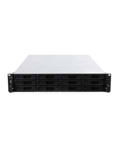 Synology RX1217 NAS 12 Bay 3.5" Disk Expansion with 144TB [12x12TB HDD] Front View