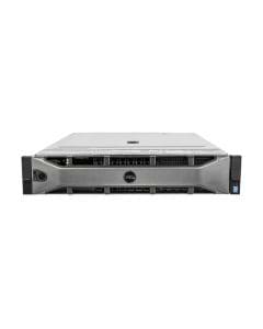 Dell PowerEdge R730 8-Bay 2.5" 2U Rackmount Server Front View with Bezel