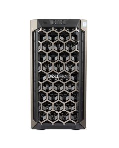 Dell PowerEdge T640 32-Bay 2.5" 5U Tower Server Front View with Bezel