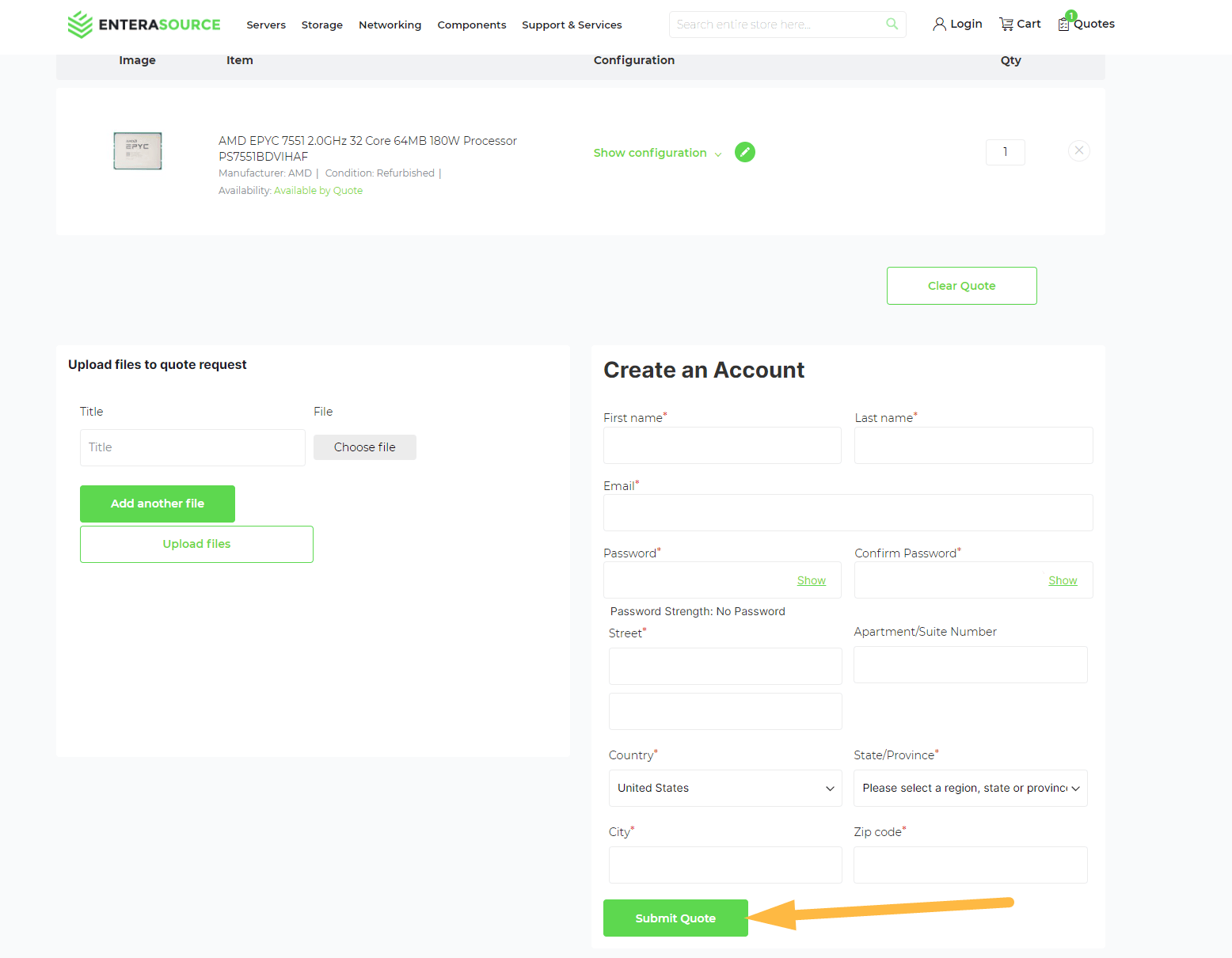 Create an Account