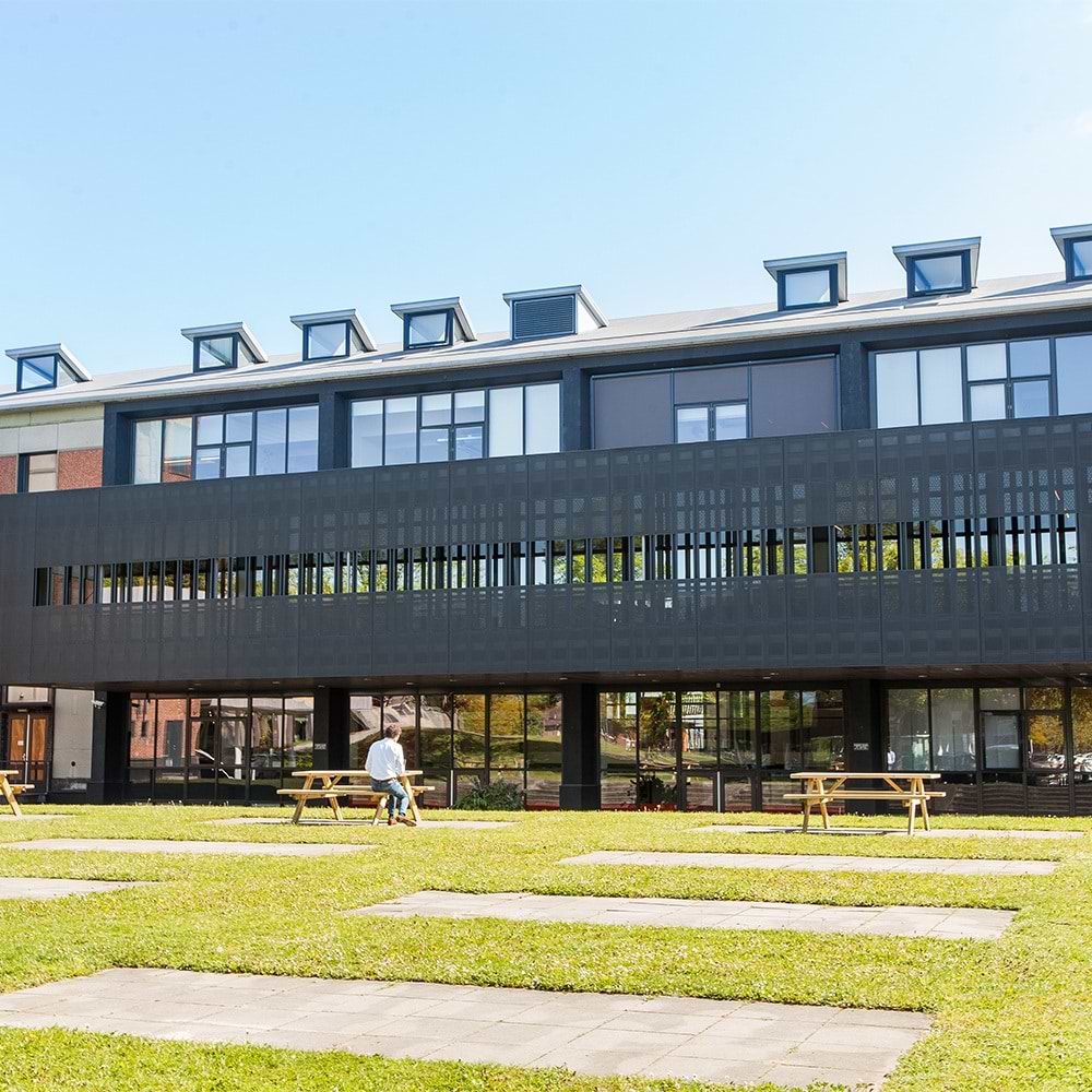 Blushuis op Triple O Campus in Breda. Triple O Campus is het centrum voor creativiteit en technologie van Breda en omstreken.