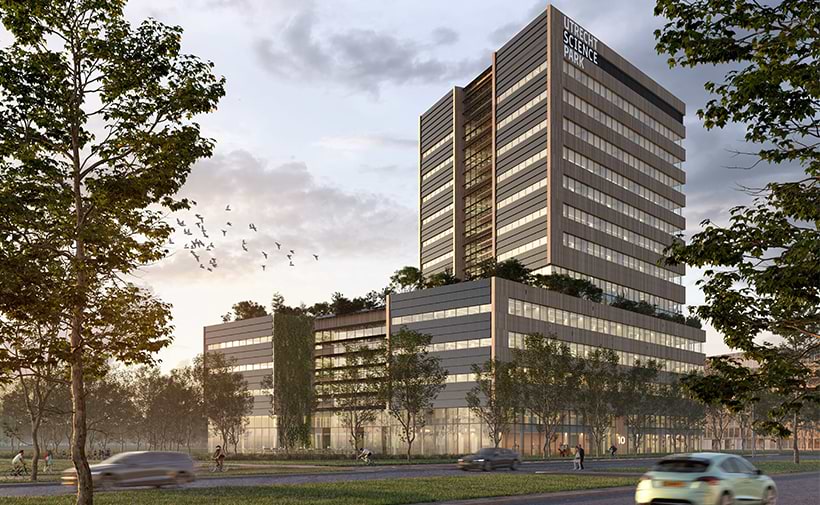 Kadans Science Partner geselecteerd voor ontwikkeling van een duurzaam multi-tenantgebouw op Utrecht Science Park