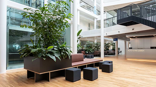 Plus Ultra Leiden beschikt over zo’n 16.000 m2 aan ruimte geschikt voor kantoren, laboratoria, cleanrooms, pilot plants, geconditioneerde ruimten, multifunctionele onderzoeksruimten en technohallen. Daarnaast zijn er ook vergaderzalen en presentatieruimten in het gebouw aanwezig. Ook is er een incubatorfunctie gerealiseerd waar ondersteuning, innovatie en ontwikkeling centraal staan. Rondom het centrale atrium ligt een galerij die toegang geeft tot de vrij indeelbare vloeren. Iedere vloer is vrij van kolommen en kan flexibel worden ingedeeld in een combinatie van labruimten en kantoren. Zo helpt Kadans haar huurders met het creëren van hun ideale werkplek.
