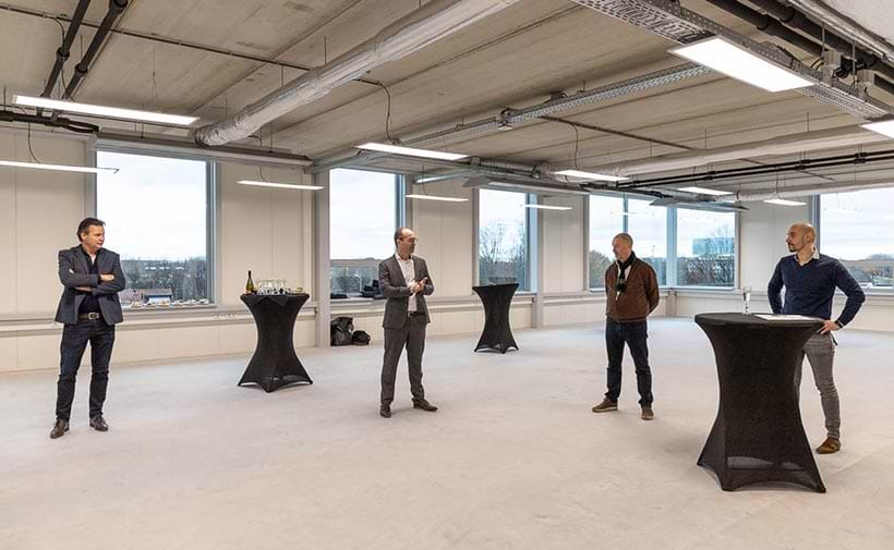 Oplevering Merkhuis TripleO Campus Breda