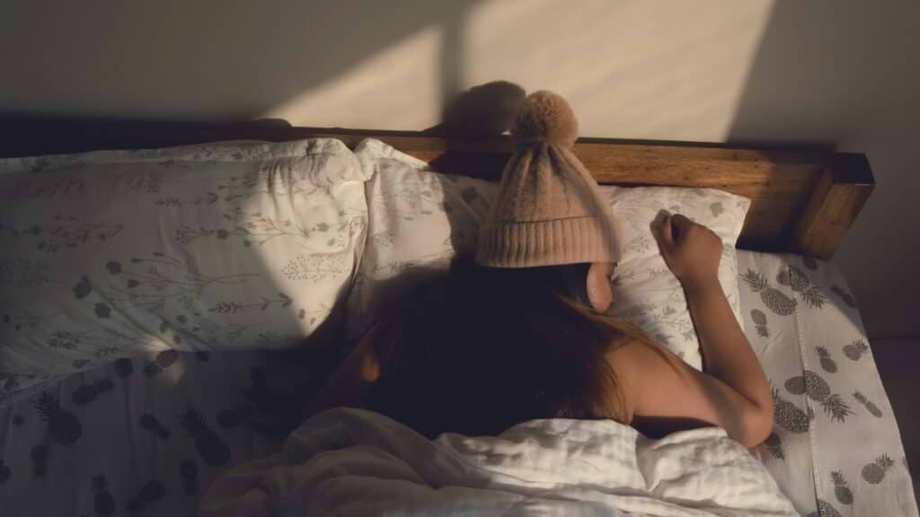 skin temperature during sleep