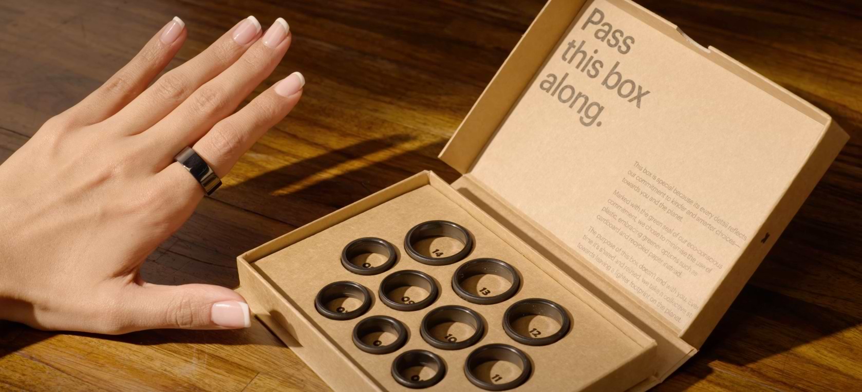 Find your ideal size using the Ultrahuman Ring sizing kit
