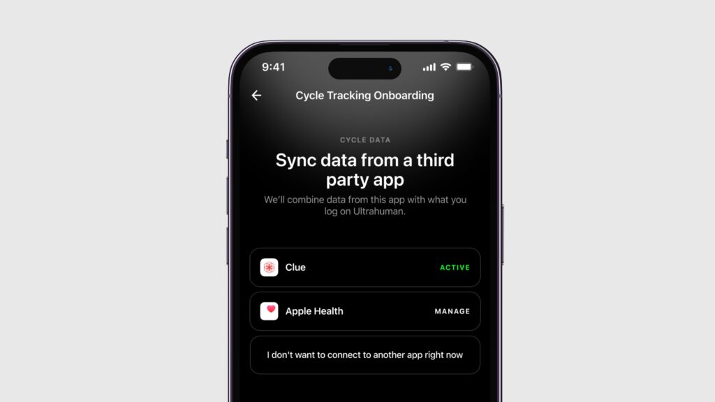 Integrating Apple Health and Clue
