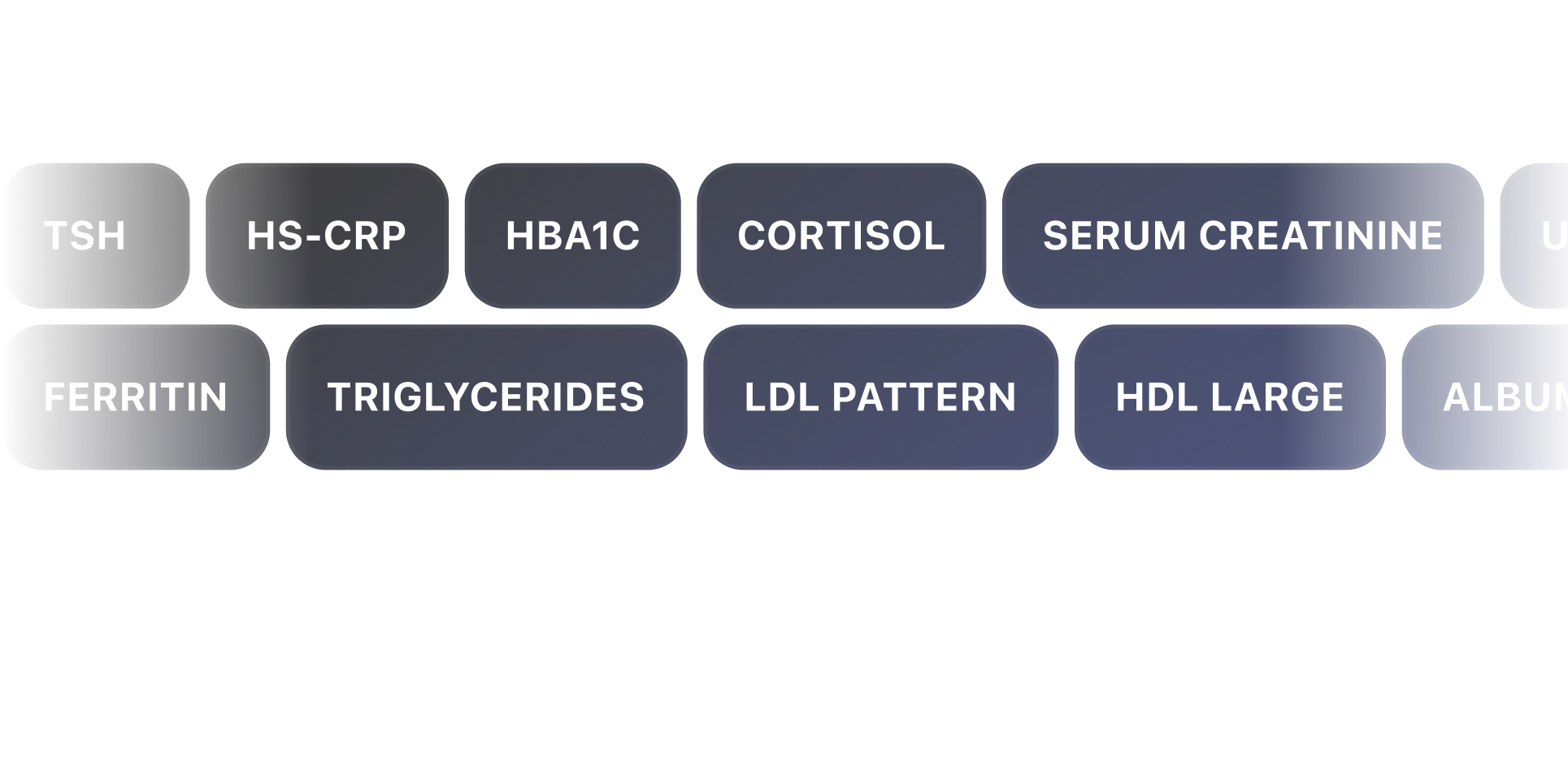 Beyond standard testing (20 unique clinically relevant markers)
