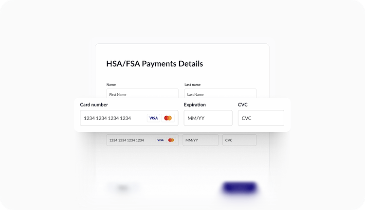 Pay using your HSA/FSA card