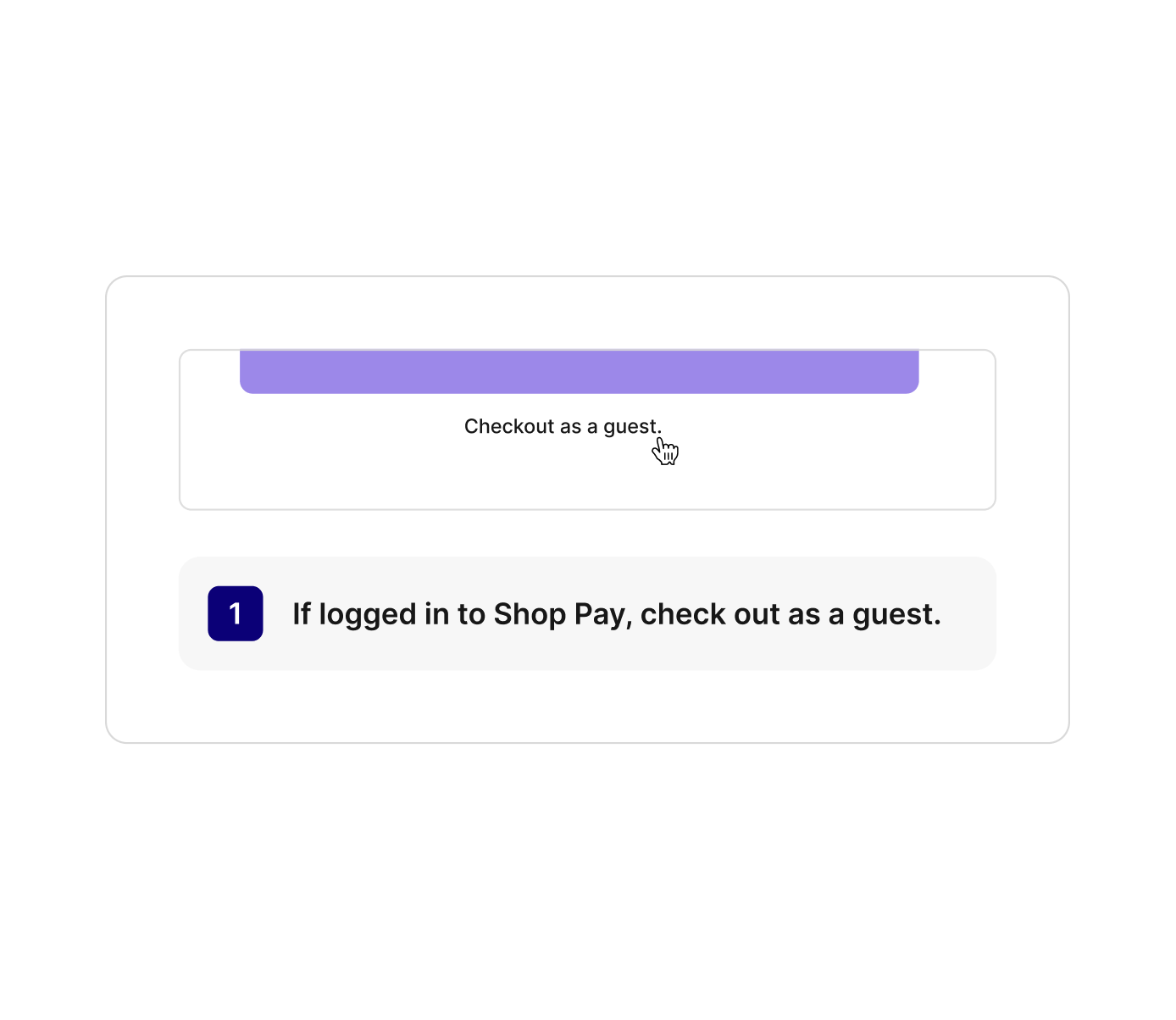 Choose Flex at Checkout