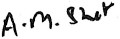 Signature of Adhit Shet