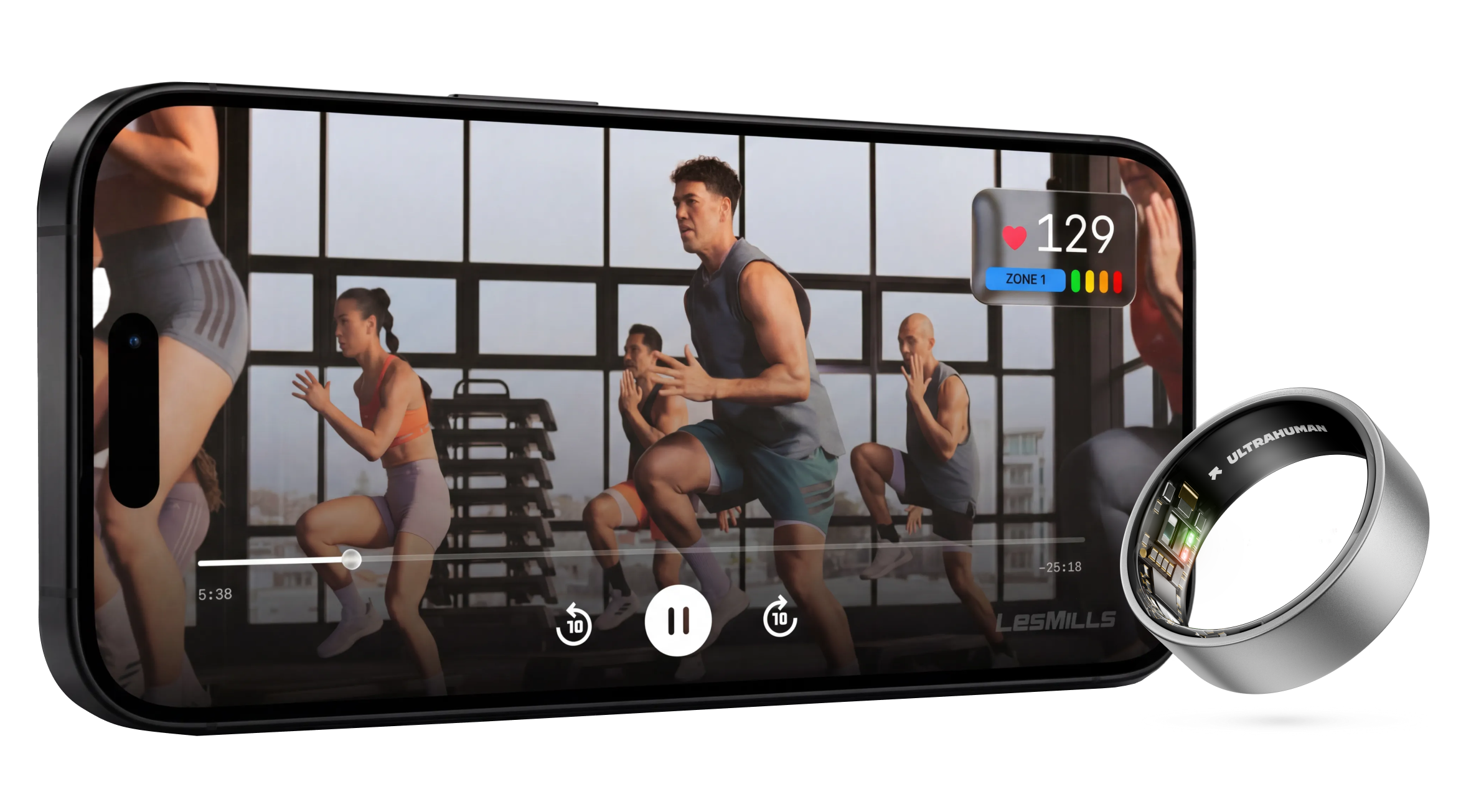 Les Mills × Ultrahuman