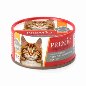 פרימיו גולד מעדן לחתול  טונה אדומה בג